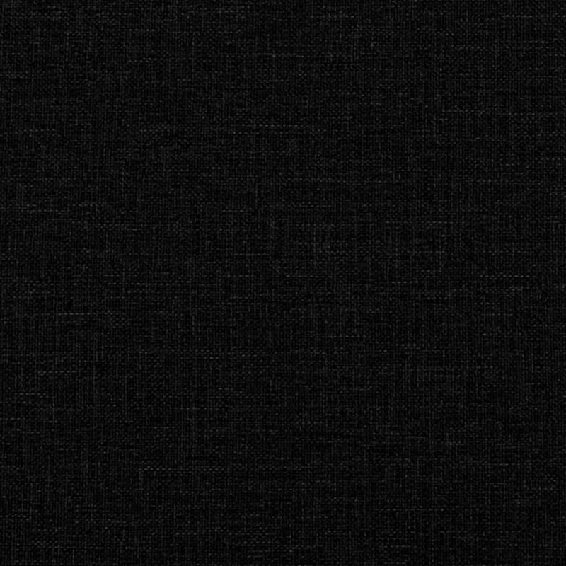 Produktbild för Sängram med huvudgavel svart 100x200 cm tyg