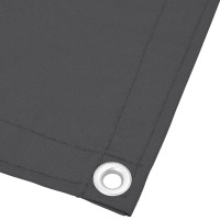 Produktbild för Balkongskärm antracit 120x700 cm 100% polyester oxford