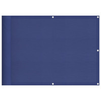 Produktbild för Balkongskärm blå 75x700 cm 100% polyester oxford