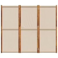 Miniatyr av produktbild för Rumsavdelare 3 paneler taupe 210x180 cm