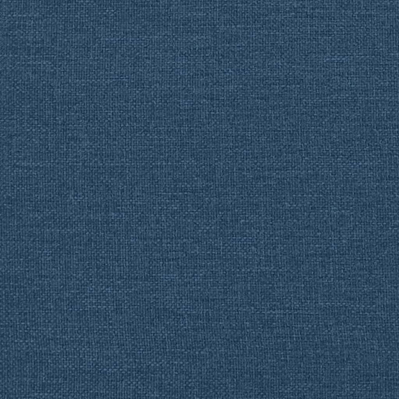 Produktbild för Sängram med huvudgavel blå 180x200 cm tyg