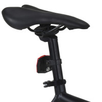 Miniatyr av produktbild för Fixed gear cykel svart och orange 700c 59 cm