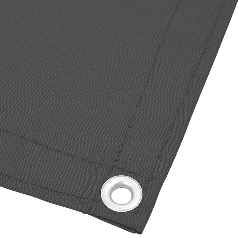 Produktbild för Balkongskärm antracit 90x700 cm 100% polyester oxford