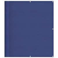 Produktbild för Balkongskärm blå 120x800 cm 100% polyester oxford