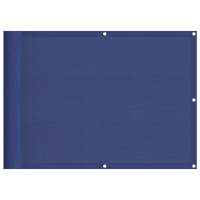 Produktbild för Balkongskärm blå 75x800 cm 100% polyester oxford