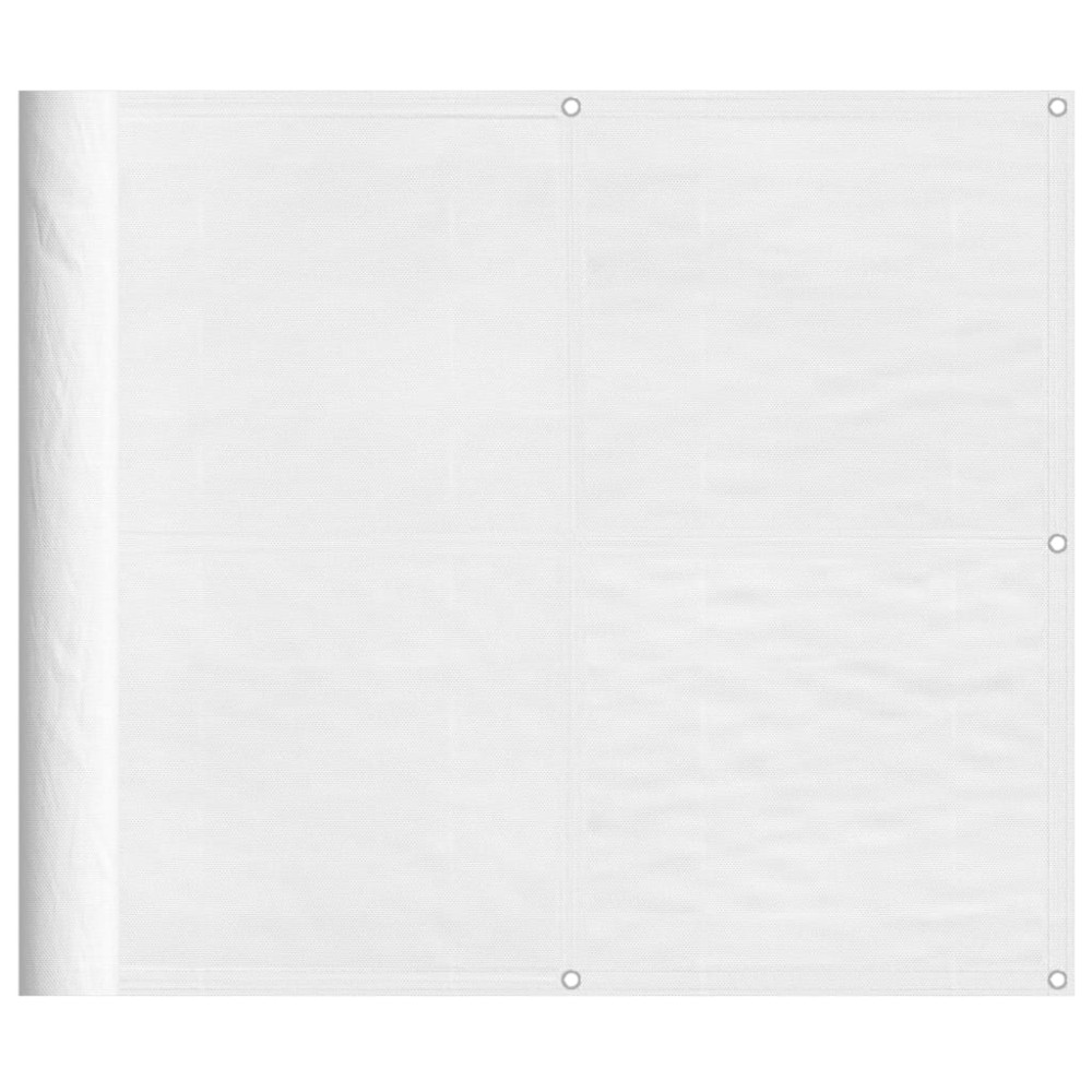 Produktbild för Balkongskärm vit 90x800 cm 100% polyester oxford