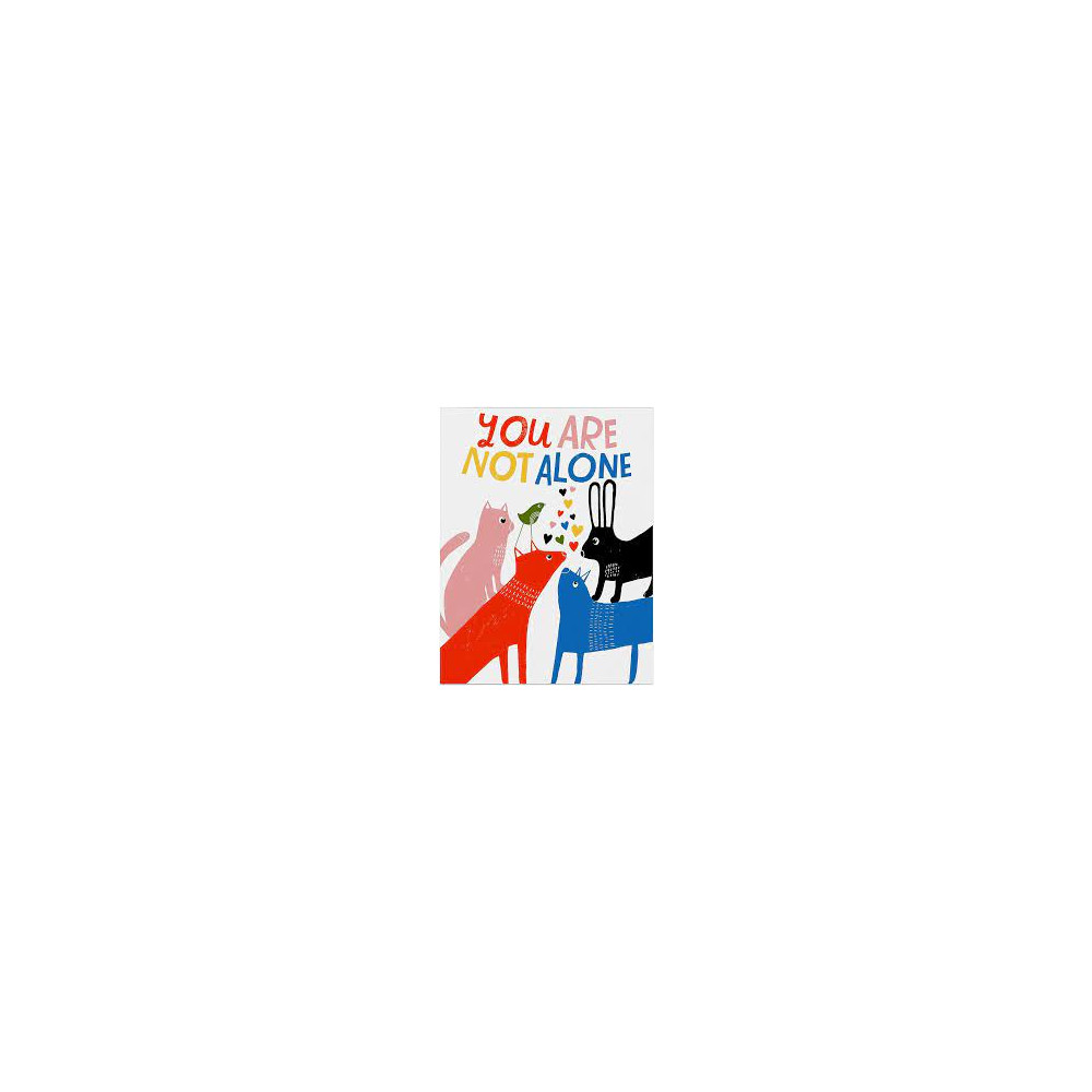 Produktbild för 6-Pack Lisa Congdon for Em & Friends You Are Not Alone Card