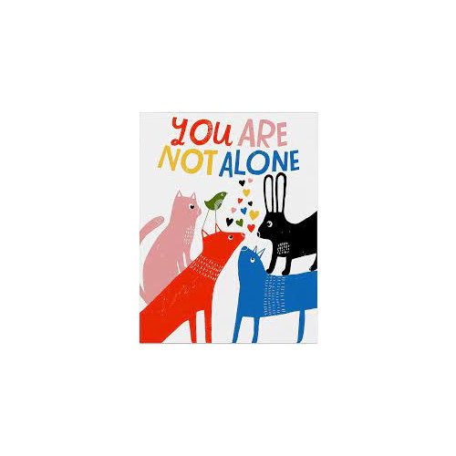 Abrams & Chronicle Books 6-Pack Lisa Congdon for Em & Friends You Are Not Alone Card
