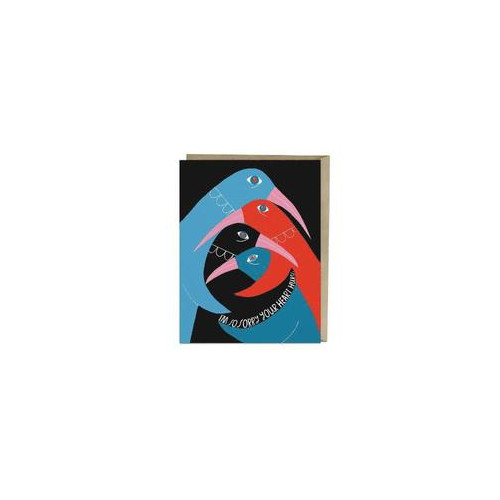 Abrams & Chronicle Books 6-Pack Em & Friends Sorry Your Heart Hurts Greeting Cards