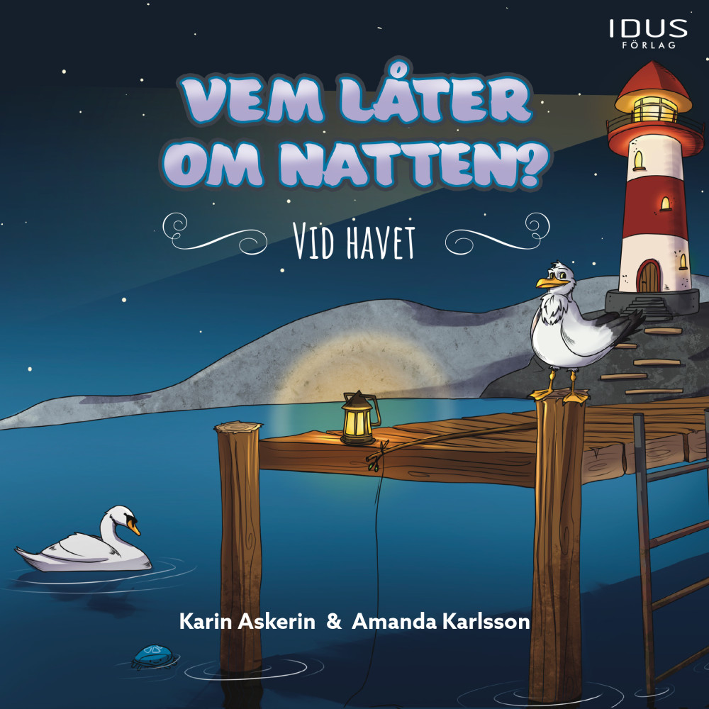 Produktbild för Vem låter om natten? - vid havet (inbunden)