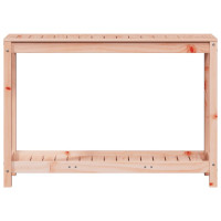 Produktbild för Växtbord med hylla 108x35x75 cm massivt douglasträ