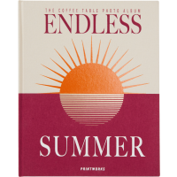 Produktbild för Printworks Photo Album Endless Summer, Maroon