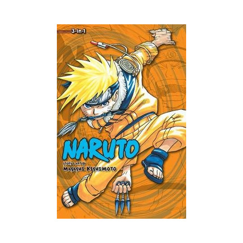 Masashi Kishimoto Naruto (3-in-1 Edition), Vol. 2 (häftad, eng)