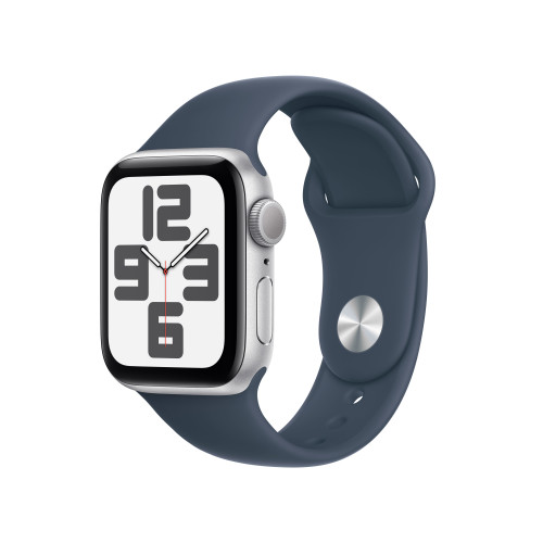 Apple Apple Watch SE OLED 40 mm Digital 324 x 394 pixlar Pekskärm Silver Wi-Fi GPS