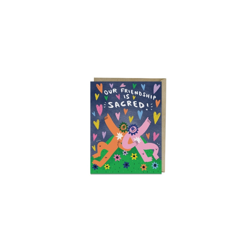 Produktbild för 6-Pack Barry Lee for Em & Friends Friendship is Sacred Friendship Card