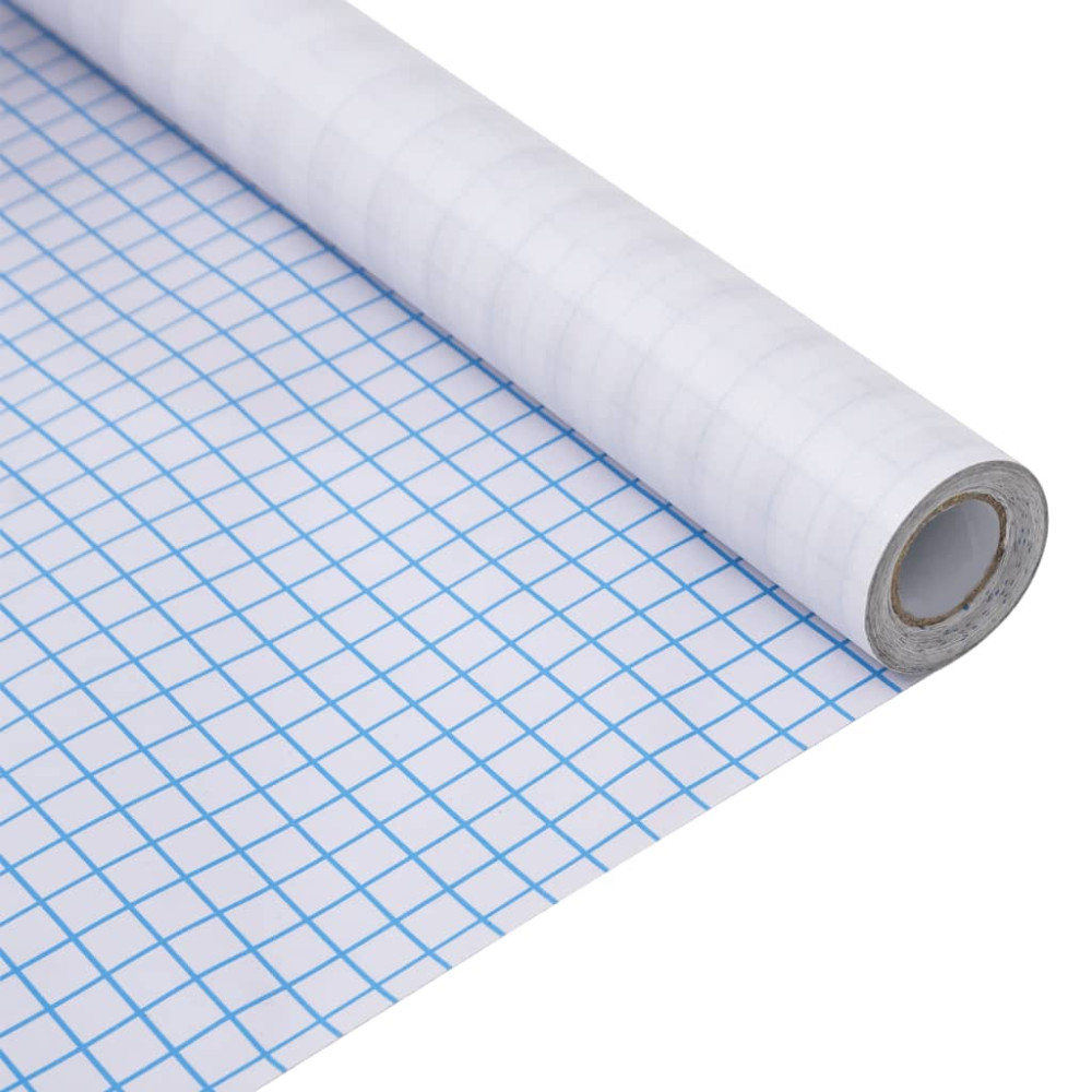 Produktbild för Fönsterfilmer frostad randig design PVC