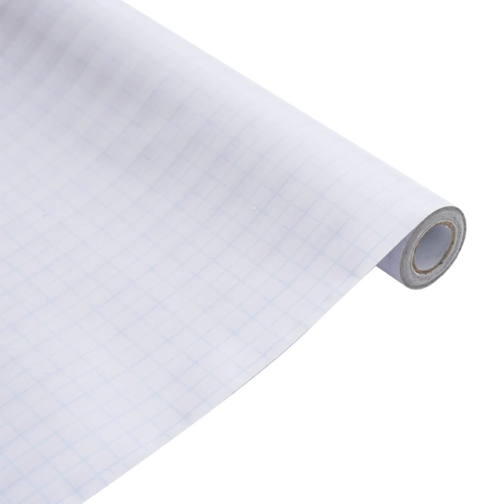 Produktbild för Fönsterfilmer frostad randig design PVC