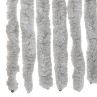 Produktbild för Insektsgardin grå 100x200 cm chenille