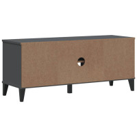 Produktbild för Skobänk VIKEN antracitgrå 106x35x45 cm konstruerat trä