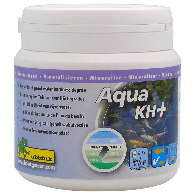 Produktbild för Ubbink Dammvattenbehandling Aqua KH+ 500g för 5000L