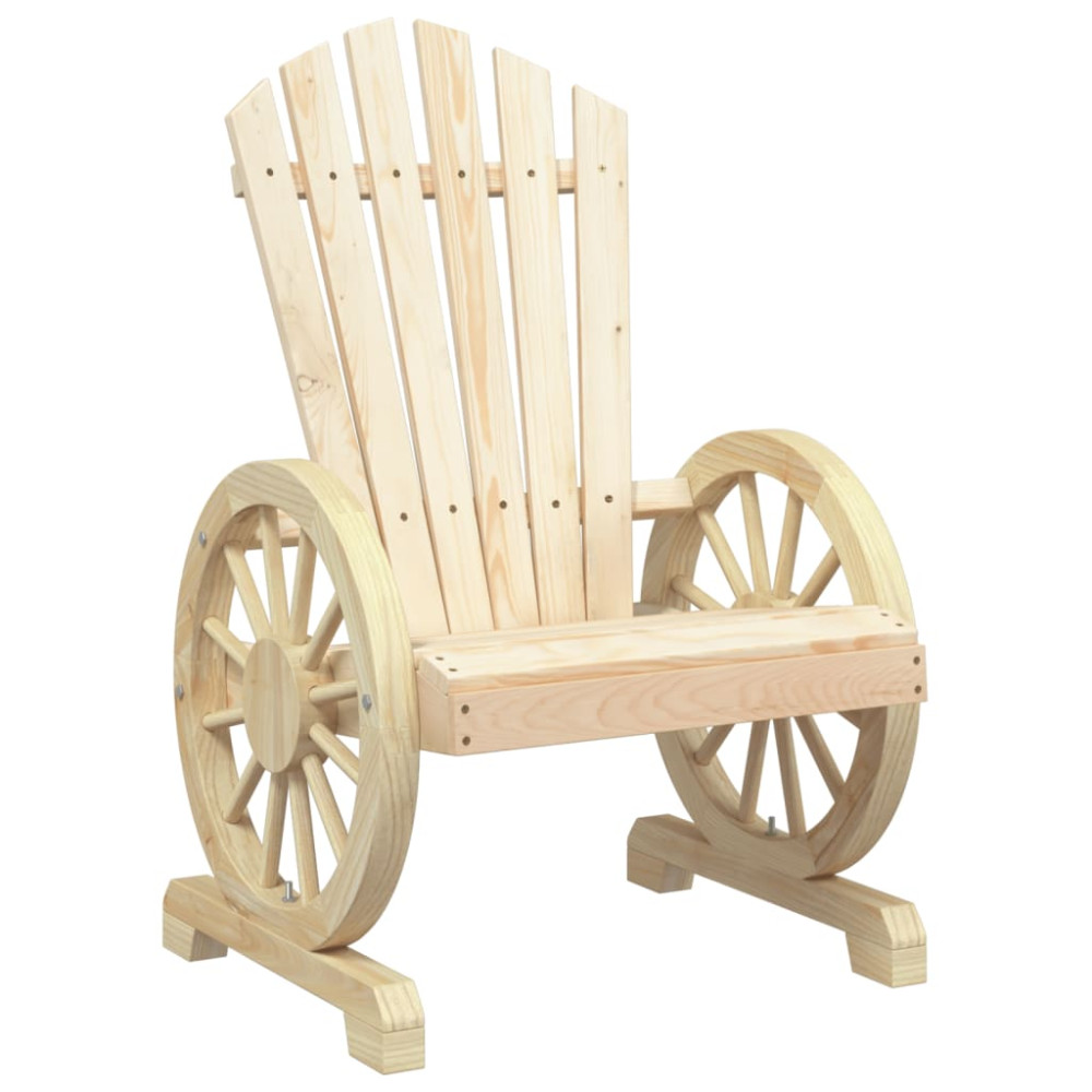 Produktbild för Adirondackstolar 4 st massivt granträ