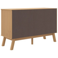 Produktbild för Skänk OLDEN brun 114x43x73,5 cm massiv furu