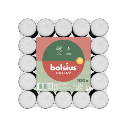 Bolsius Värmeljus BOLSIUS 4h 100/fp