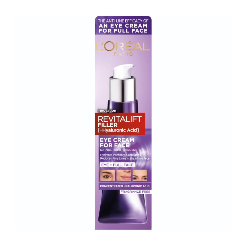Produktbild för Revitalift Filler [+HA] Eye Cream for Face 30 ml
