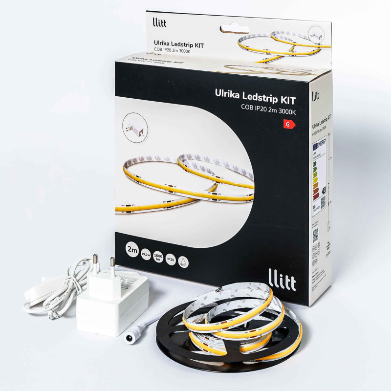 Produktbild för Ulrika Ledstrip kit COB-LED IP20 2m??? 3000K???