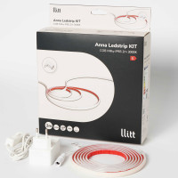 Miniatyr av produktbild för Anna Ledstrip kit COB-LED Milky IP65 2m?? 3000K???