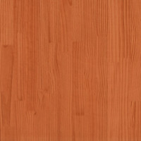 Produktbild för Trädgårdsstol vaxbrun 57,5x63x76 cm massiv furu