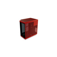 Produktbild för HYTE Y70 Touch rot Tempered Glass Midi Tower Svart, Röd
