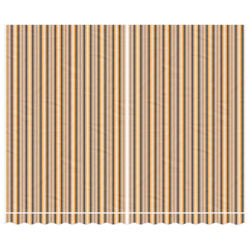 Produktbild för Markisväv flerfärgad randig 4x3 m