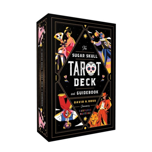David Ross Sugar Skull Tarot Deck and Guidebook
