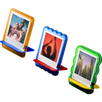 Produktbild för Polaroid Coloured Acrylic Photo Frames 3 Pack