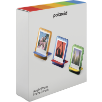 Produktbild för Polaroid Coloured Acrylic Photo Frames 3 Pack