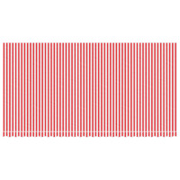 Miniatyr av produktbild för Markisväv röd och vit randig 6x3 m