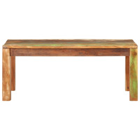 Produktbild för Soffbord 110x55x40 cm Massivt återvunnet trä