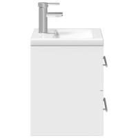 Produktbild för Tvättställ med underskåp vit