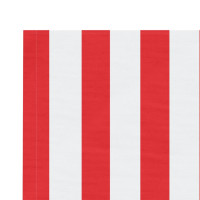 Miniatyr av produktbild för Markisväv röd och vit randig 4,5x3 m