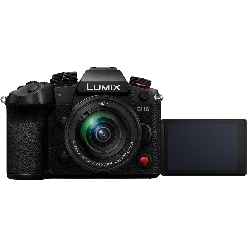 Produktbild för Panasonic Lumix GH6 body + 12-60mm  F3.5-5.6