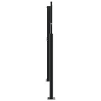 Produktbild för Infällbar sidomarkis gräddvit 100x1000 cm