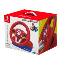 Miniatyr av produktbild för Hori Mario Kart Racing Wheel Pro Svart, Blå, Röd, Vit USB Ratt + Pedaler Analog Nintendo Switch