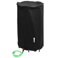 Produktbild för Vattentank med kran vikbar 100 L PVC