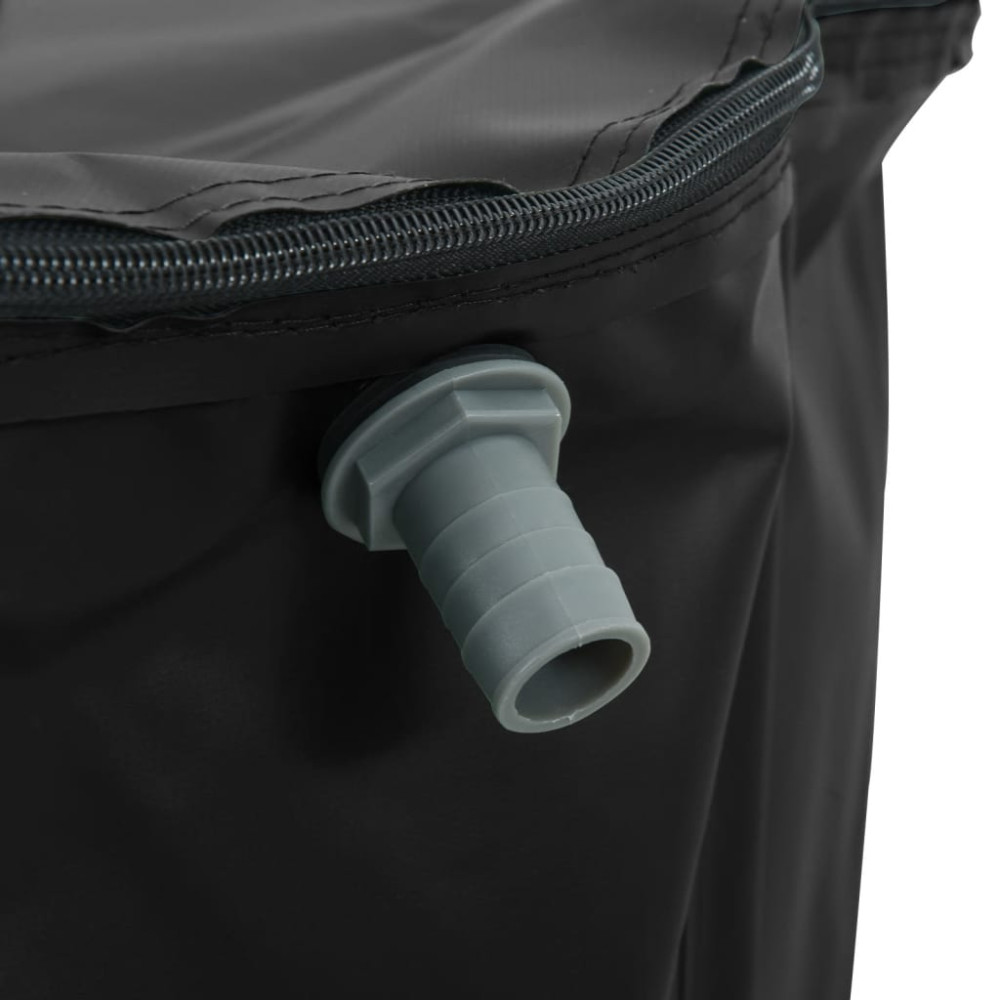 Produktbild för Vattentank med kran vikbar 100 L PVC