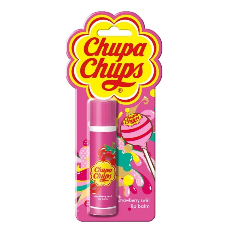 Produktbild för Chupa Chups Lip Balm Juicy Strawberry
