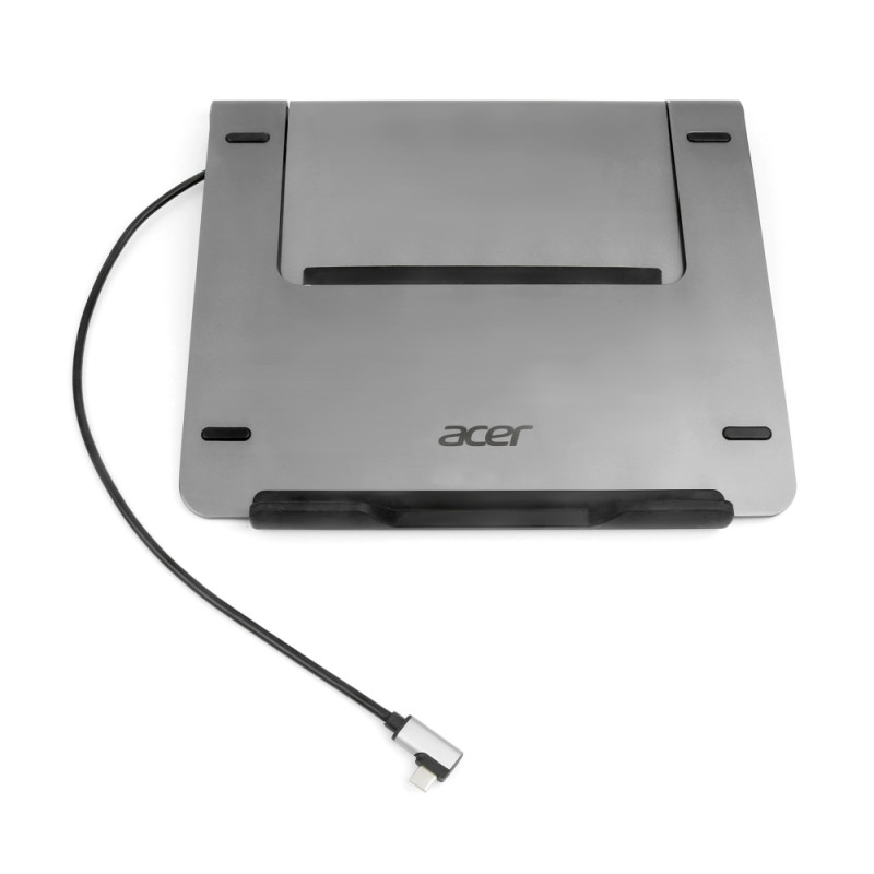 Produktbild för Acer HP.DSCAB.012 Ställ för bärbara datorer Ställ till bärbara datorer Silver 39,6 cm (15.6")