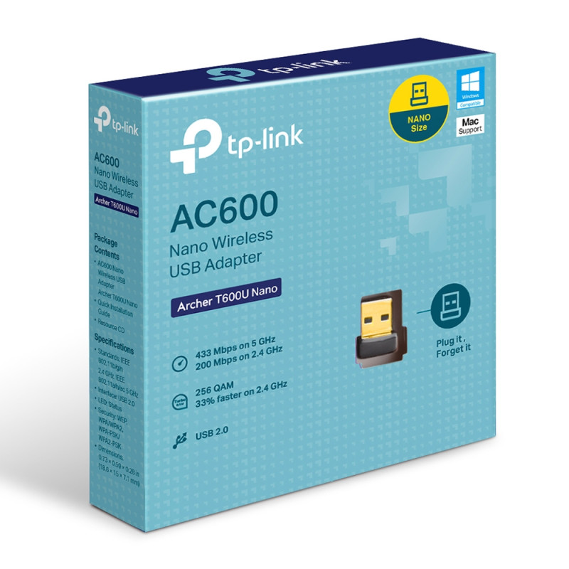 Produktbild för TP-Link AC600 WLAN 433 Mbit/s