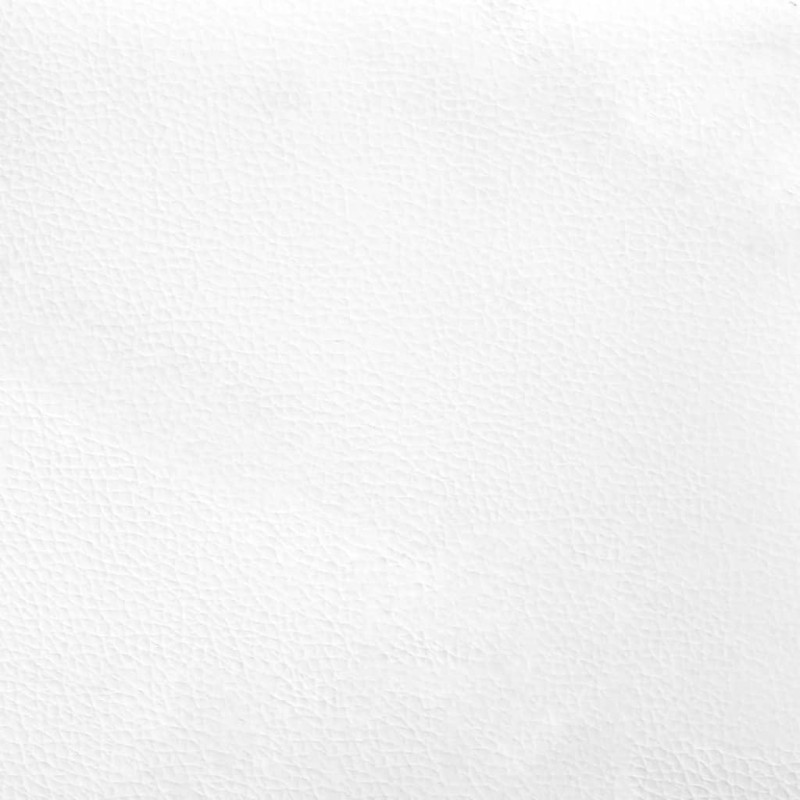 Produktbild för Sängram med huvudgavel svart och vit 90x190 cm konstläder