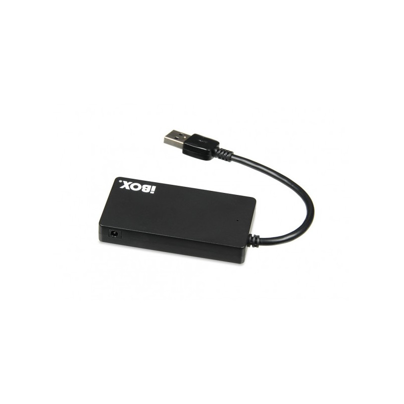Produktbild för iBox IUH3F56 gränssnittshubbar USB 3.2 Gen 1 (3.1 Gen 1) Type-A 5000 Mbit/s Svart